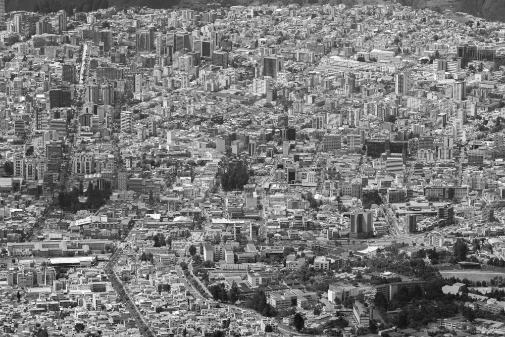 photo voyage Equateur vue de la capitale Quito Sébastien Redon monttevideo Lyon